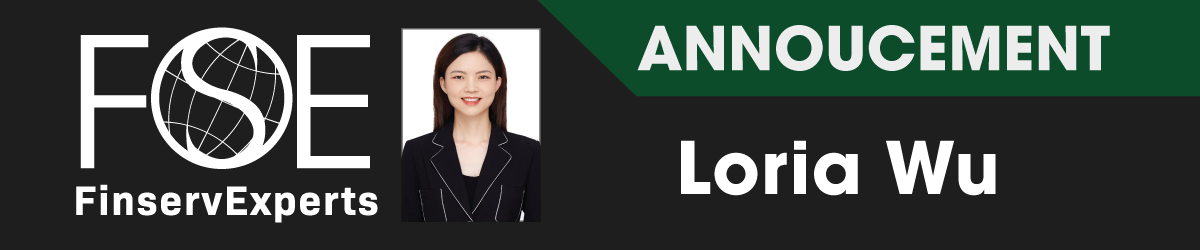 Loria Wu has joined Finserv Experts as one of our new business analysts!